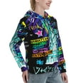 thumbnail image 6 of Kdxio New York City Print Womens Oversized Hoodies Sweatshirts Hooded Pullover Tops Sweaters Casual-Large, 6 of 7