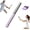 Purple, variant on Upgraded Adjustable Intensity Badminton Swing Trainer,11.8" with Magnetic Resistance Stainless Steel Non-Slip Handlefor Beginners to Advanced
