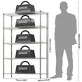 thumbnail image 2 of Ktaxon 5-Tier Wire Shelving Unit, Steel Storage Rack for Garage Office Kitchen Silver, 30" W x 14" D x 60" H, 2 of 15
