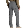 thumbnail image 3 of Men's-Hiking-Pants Convertible Quick-Dry Water-Resistant Lightweight Zip-Off Outdoor with 5 Deep Pockets Gray XL, 3 of 7