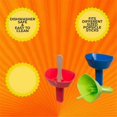 thumbnail image 3 of Drip-Proof Popsicle Rack with Straw for Kids Ice Cream Cool, Blue, 3 of 5