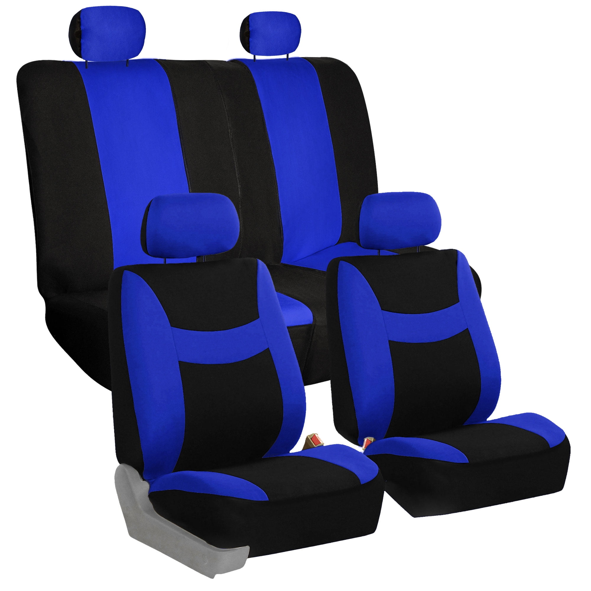 6 Colors Car Seat Covers for Sedan SUV Truck Split Bench Full Interior