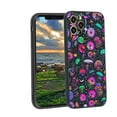 thumbnail image 1 of Compatible with iPhone 12 Pro Phone Case, Shrooms-Mushrooms-1 Case Men Women, Flexible Silicone Shockproof Case for iPhone 12 Pro, 1 of 1