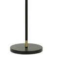 thumbnail image 4 of 10 Watt Adjustable Metal Frame Floor Lamp, Black and Brass- Saltoro Sherpi, 4 of 5