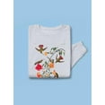 thumbnail image 3 of Mango Hummingbirds I Sweatshirt Women -John James Audubon Designs, Female XX-Large, 3 of 4