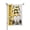 color 9, variant on JOOCAR 12" x 18" Spun Linen Garden Flag, Bee Gnome Welcome, Double-Sided Outdoor Decor