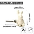 thumbnail image 2 of Rabbit Cabinet Knob ( Set Of 6 ), 2 of 3