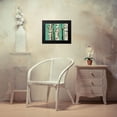 thumbnail image 4 of Reynolds, Jade 14x12 Black Modern Framed Museum Art Print Titled - Birch Grove on Teal II, 4 of 5