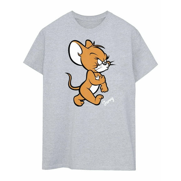 Tom and Jerry T-Shirt Boyfriend pour Femmes avec Souris