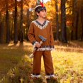 thumbnail image 3 of Court Ensemble for Stage Performance - Fringe Top Trousers and for Educational/Holiday Events, 3 of 7