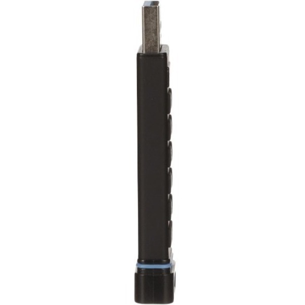 SecureDrive SecureUSB KP Hardware-Encrypted USB Flash Drive with Keypad - 32 GB - USB 3.2 (Gen 1) Type A - 152 MB/s Read Speed - 118 MB/s Write Speed - 256-bit AES - 3 Year Warranty