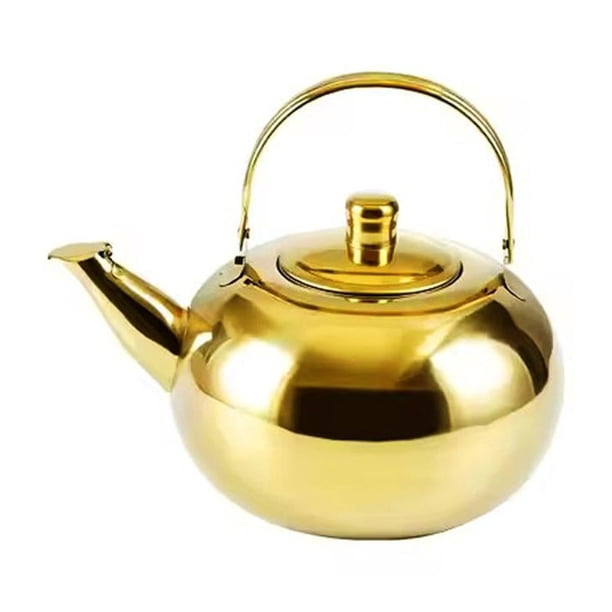 Tetera pequeña con filtro EZLIFE de acero inoxidable 1,5 l/2 l K7G1