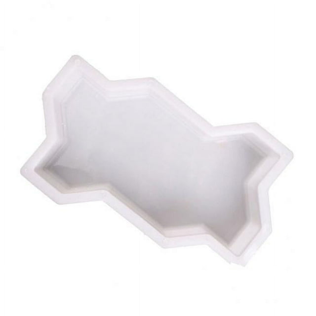 DOLITY 2x DIY Walk Maker Concrete Stepping Stone Mold Garden Lawn Pathmate Stone Mold