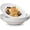 10.75 inch, variant on 8 Ounces Pasta Bowls Set of 4, 8.5 inch Soup Bowls, Porcelain Salad Bowl, Wide Rim Pasta Plates, Shallow Bowls for Kitchen, Rimmed White Plates and Bowls Set, Microwave Oven Safe
