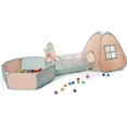 thumbnail image 4 of UTEX 3 in 1 Pop Up Kids Play Tent with Tunnel and Ball Pit for Kids, 4 of 7