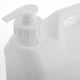 thumbnail image 5 of ColoMX Contenedor de líquidos resistente con bomba, jarra de plástico de 2 l con asa, recipientes cuadrados vacíos para almacenar agua, salsas, jabones y líquidos., 5 of 7