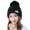 Black, variant on Aoochasliy Hats and Gloves Clothes Trendy Keep Warm Winter Foldable Solid Women Knit Ladies Thick Hat