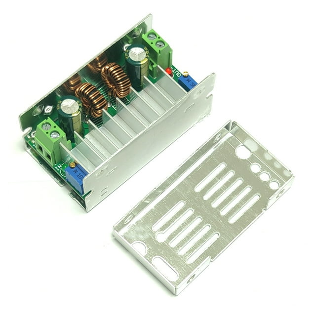 Seitruly Regulador de voltaje DC 6V-35V Protección contra sobrevoltaje Suministros industriales Módulo de paso de corriente constante 3A Electrónica