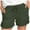 Army Green, variant on Summer Shorts for Women High Waisted Drawstring Lounge Shorts Rolled Hem Casual Plus Size Shorts with Pockets