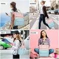 thumbnail image 2 of Lovevook Laptop Bag 15.6", Women Work Computer Bag Teacher Nurse Backpack Purse with USB, Waterproof Travel Backpack College Bookbag, 2 of 7