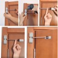 thumbnail image 3 of Fermeture de Porte, fermeture Automatique à Ressort, Fermeture de Porte Réglable en Acier, Fermeture Automatique Interne, avec Clé Allen et Vis, pour Fermeture Automatique de Porte, 3 of 5