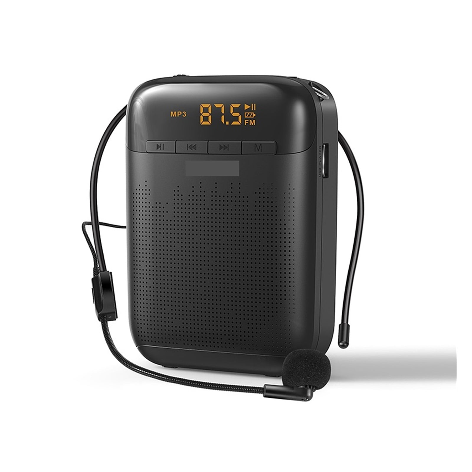 High-Power Wired Audio Voice Amplifier Microphone Teaching Speaker Special Loudspeaker For Tour Guide ,Easy to Operate