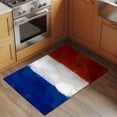 thumbnail image 3 of French Flag Washable Small Entryway Area Rugs 2'x3', French National Day Bastille Day Low Pile Throw Rug Non-Slip Sturdy Edge Binding Carpet for Front Door Floor Room Entry, 3 of 9