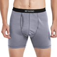 thumbnail image 2 of Metarino Merino Wool Mens Underwear Boxer Briefs Soft Comfy Breathable Moisture Wicking Sports Underpants,xxx-Large, 2 of 3