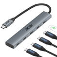 thumbnail image 1 of USB C Hub Acer 10Gbps w/ 4 USB C 3.2 & 100W PD MacBook Pro, 1 of 9