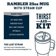 thumbnail image 3 of YETI Rambler Taza con pajita, aislada al vacío, de acero inoxidable y portavasos compatible con mango de fácil agarre, 3 of 4