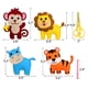 thumbnail image 4 of Willstar Kit de Manualidades de Costura de Animales de la Selva, Juego de Manualidades y Costura para Niños y Niñas, Principiantes Educativos, Costura de Animales de Peluche, Adornos de Felpa, 4 of 7