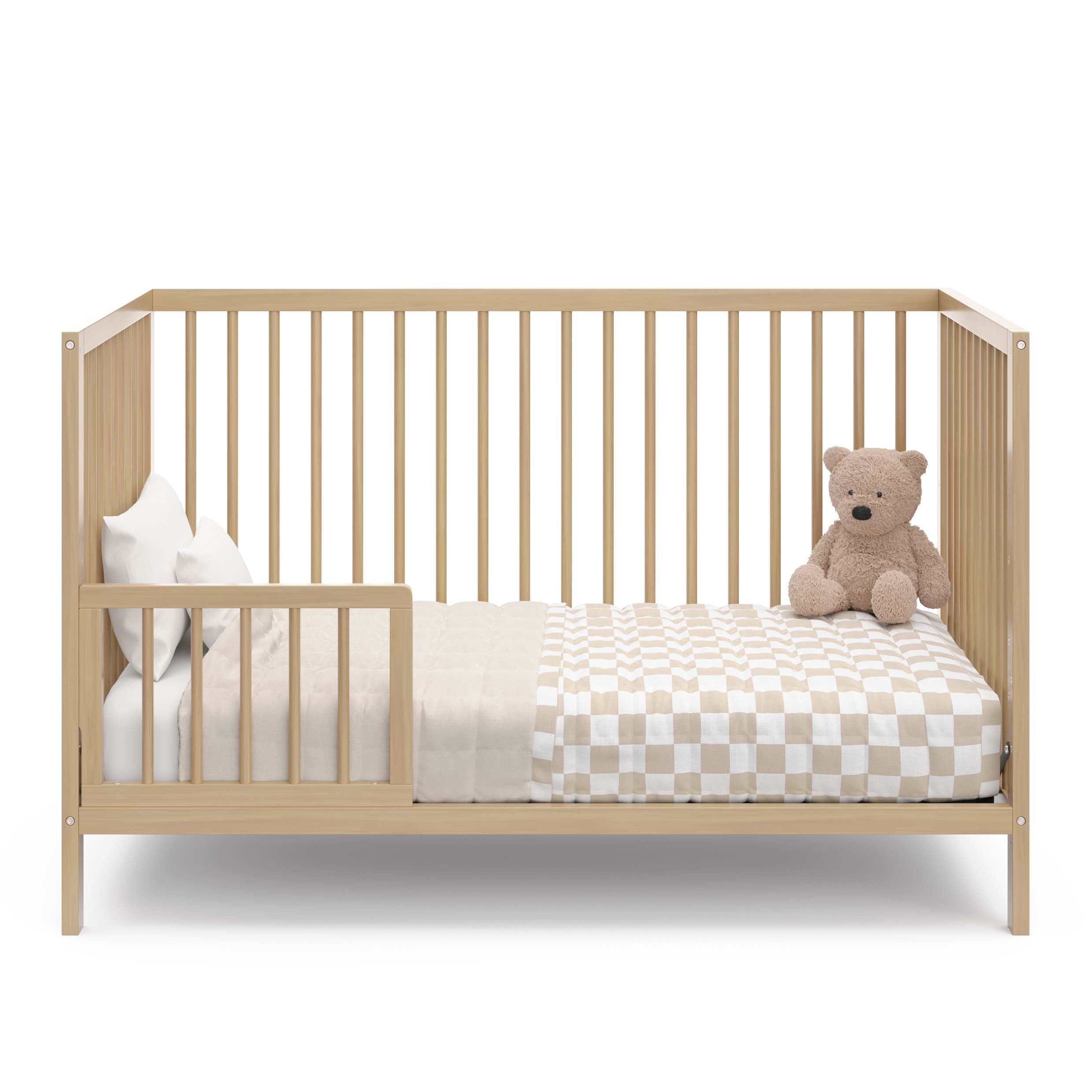 Graco Toddler Safety Guardrail (Dowels), Driftwood