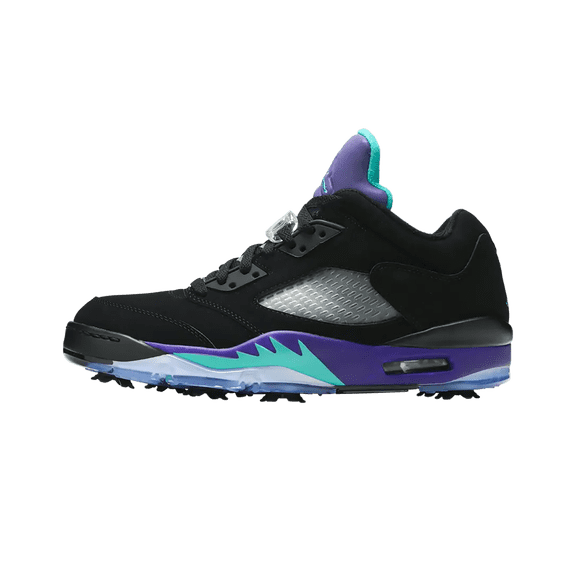 JORDAN MENS Air Jordan 5 Golf "Black Grape" CU4523 001 CU4523 001 from Stadium Goods