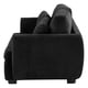 thumbnail image 4 of Sofá Love Seat Dicasa Kuma 2 Plazas Negro para Sala, 4 of 11