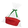 thumbnail image 2 of Cesta de cuerda de algodón tejida para frutas, cesta de almacenamiento para artículos diversos de escritorio, regalo para bebé rojo, 2 of 9