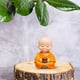 thumbnail image 3 of Figura De Monje Zen, Decoración De Bonsái De Resina, Adorno Para Meditación En El Hogar, Decoración Espiritual De Escritorio, Accesorio Para El Salpicadero Del Coche, 3 of 7