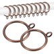 thumbnail image 1 of Uxcell 20-Pack Anillo de Cortina con Ojal 1.5 Pulgadas ID Se Ajusta a Varilla de Cortina de 1/2 Pulgada Anillos de Drapería de Metal Rojo, 1 of 7