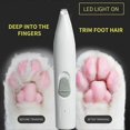 thumbnail image 2 of Electric Dog Paw Trimmer Pet Grooming Clipper Paw Pads Clippers Cat Hair Clipper, 2 of 5