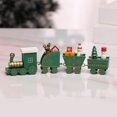 thumbnail image 1 of Ornament Wooden Train Toy For Christmas Tabletop Room Decoration Optional Color, 1 of 8