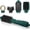 Dark Green, variant on Hair Dryer Brush , IG INGLAM 4 in 1 Blowout Brush, Negative Ion Detachable Blow Dryer Brush & Styler Volumizer Hot Air Styler, Prussian Blue