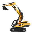 thumbnail image 2 of Construction Vehicle Digger Toy, 360 Degrees Rotation Durable Beautiful Details Compact 1:87 Scale Metal Excavator Toy Flexible  For Kids For Collecting, 2 of 8
