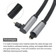 thumbnail image 4 of Cable de audio Óptico Unique Bargains 3 m Negro, 4 of 7