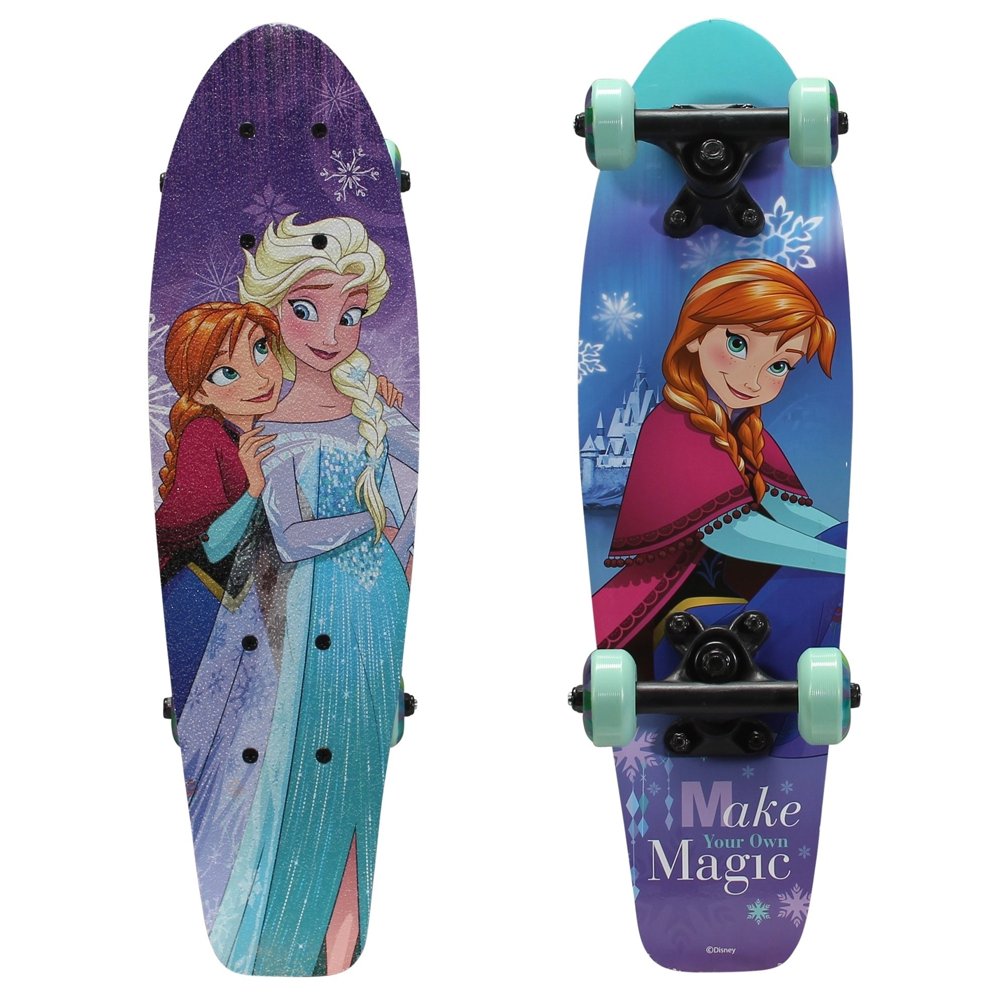 PlayWheels Frozen 21 In. Complete Skateboard Sister Love - Walmart.com