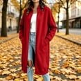 thumbnail image 4 of GUACER Long Cardigans for Women Zip Up Soft Long Sleeve Tunic Sweatshirt Jackets with Pockets for Casual Fall Winter Outerwear, 4 of 7