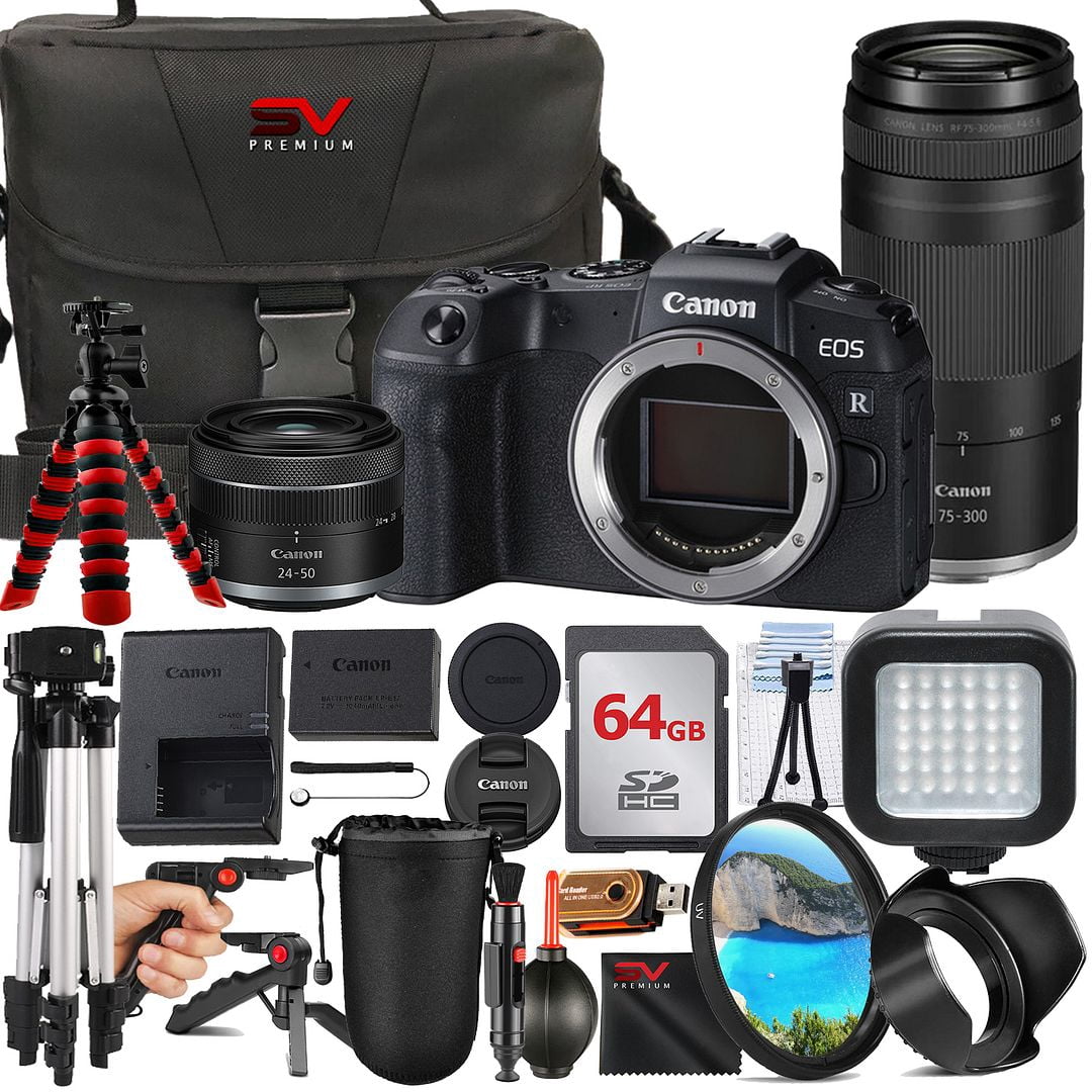 Canon EOS RP Kit: Full Frame Mirrorless Camera, RF 24-105mm Lens