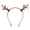 C, variant on Fuzzy Antler & Mushroom Headband, Women's Forest Fairy Halloween Costume Hair Accessory (1 PC) A