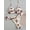 LEAF, variant on Womens Two Piece Mix Print Swimsuit Bikini Set Triangle Halter Top Twist Front Side Tie High Cut Thong Bottom Summer Beach Bathing Suit Tropical Leaf Fruit Solid Multi Color S M L Swimwear 
