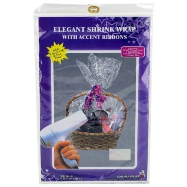 2 Pack Clear Plastic Wrap Gift Basket Bags in Large 22 x 30 in Size Great Deal 