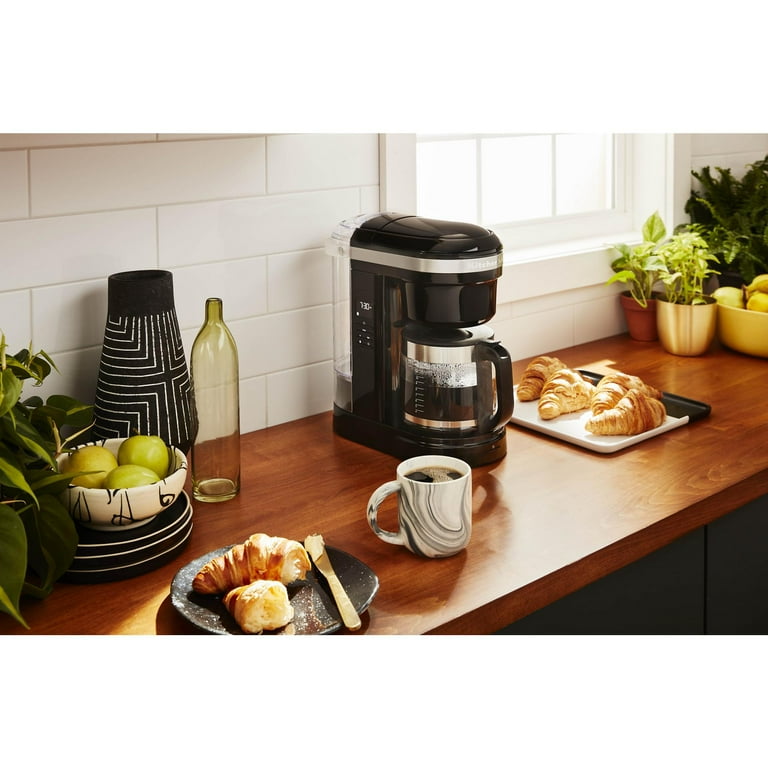 KitchenAid 12 Cup Drip Coffee Maker with Spiral Showerhead