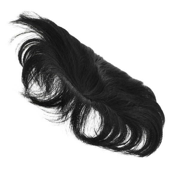 Masteelf 1Pcs Straight Hair Wig for Men with Synthetic Fiber for Daily Wear